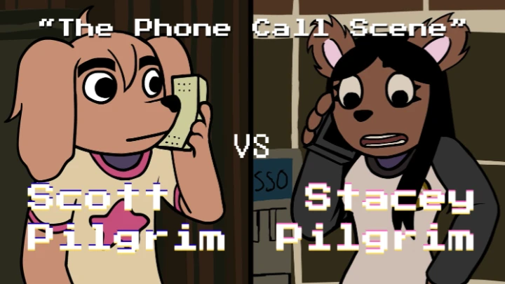Scott Pilgrim vs. Stacey Pilgrim (Scott Pilgrim Fan-Animation)