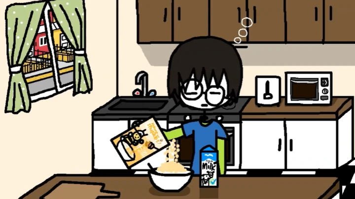 morning cereal (short animation)