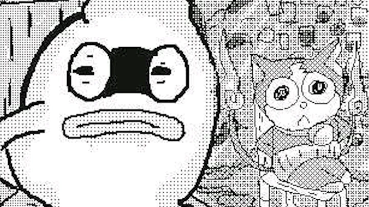 "is that really what I look like?" a Yo-kai Watch parody flipnote animation