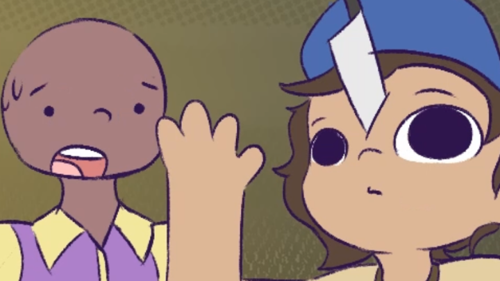 Ellis catches a knife (warning-ear rape)