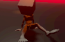 shams song. blender cube vs futbol