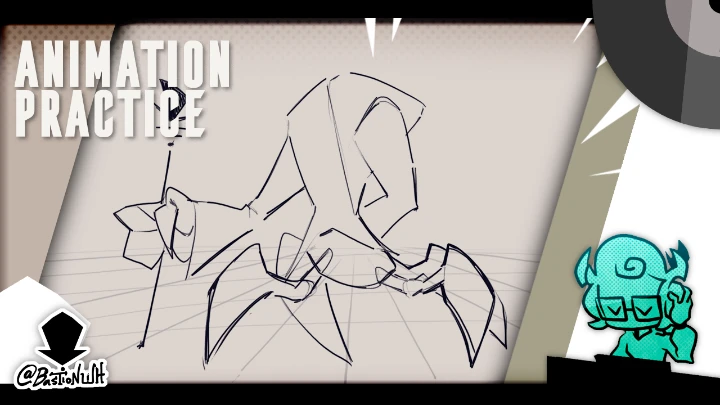 Rough animation / 2D animation practice