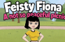 Feisty Fiona has a bee in her bonnet