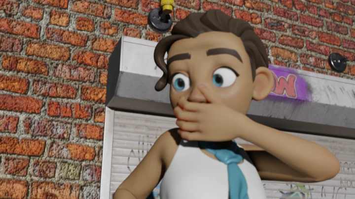 Rain’s Grisly Discovery | Inaugural Blender Animation