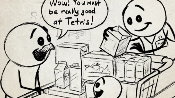 Day in the Life of a Costco Worker - Tetris