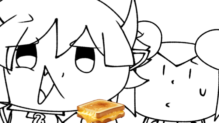 lidelle and draco eats satans grilled cheeses
