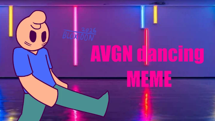 AVGN dancing dot mov (Animation Meme) || Bloxtoon