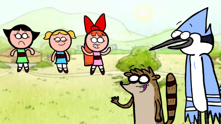 The Powerpuff Girls But It’s Regular Show