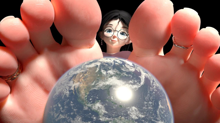 Cosmos (giantess growth animation)