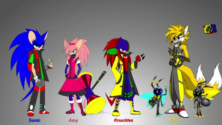 Sonic 35th Anniversary Fan Redesign