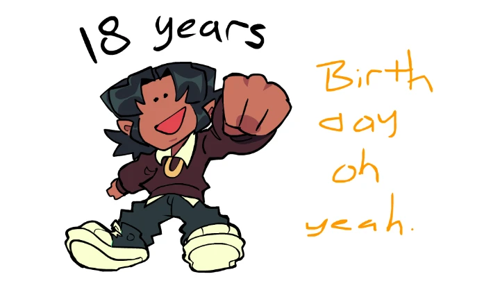 MY BIRTHDAY. OH YEAH.