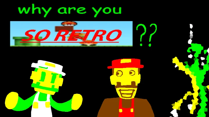 Why is Retro Mario so retro???