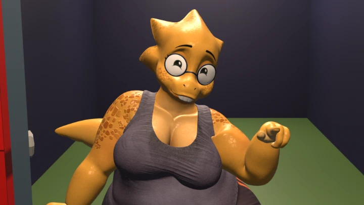 Meeting Alphys