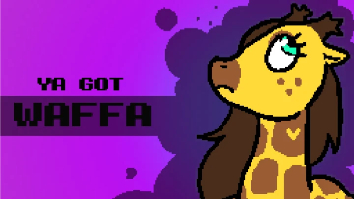 Little SFW Waffa cartoon