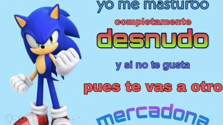 Sonic doing a spin-attack