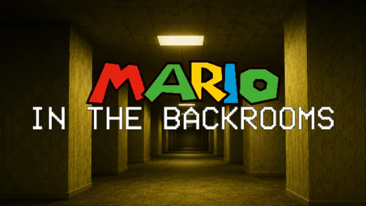 Mario in the Backrooms