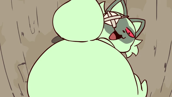 "doing" weed cat
