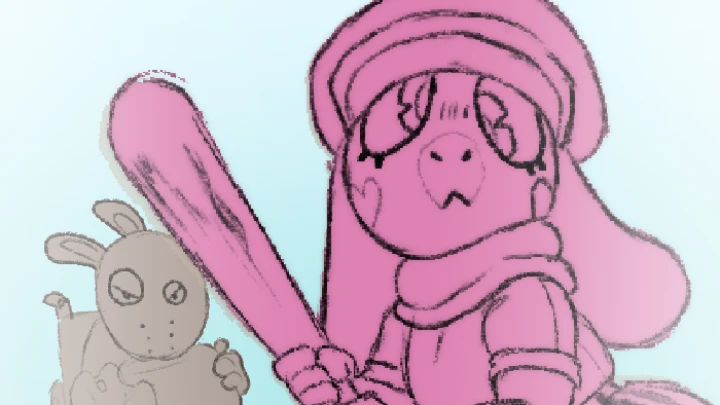 Daisy tries Baseball (animatic)