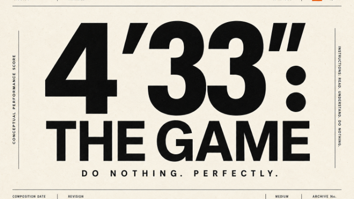 4'33" The Game