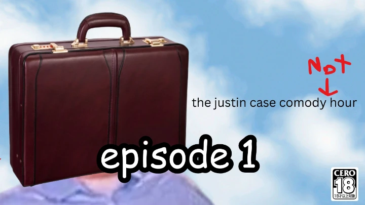 The Justin Case Comedy Not Hour - Episode 1 - Extended Play T120 VHS Cassette - Recordable