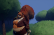 Squirrel girl animation loop