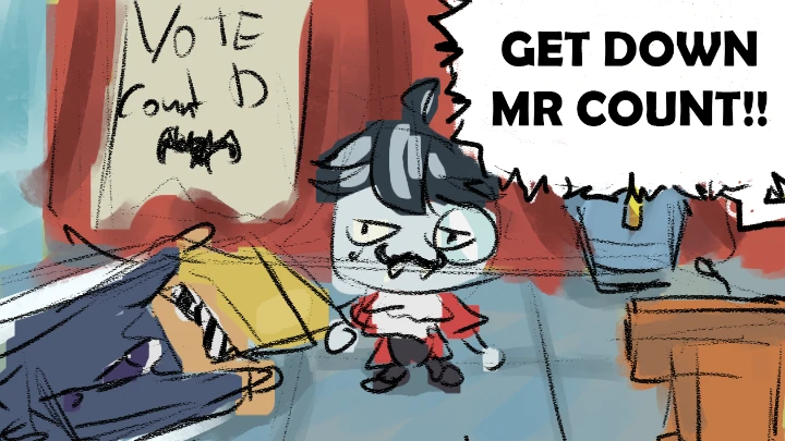 Get down mr Count