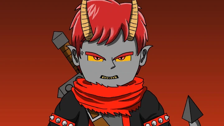 Never make angry a demon