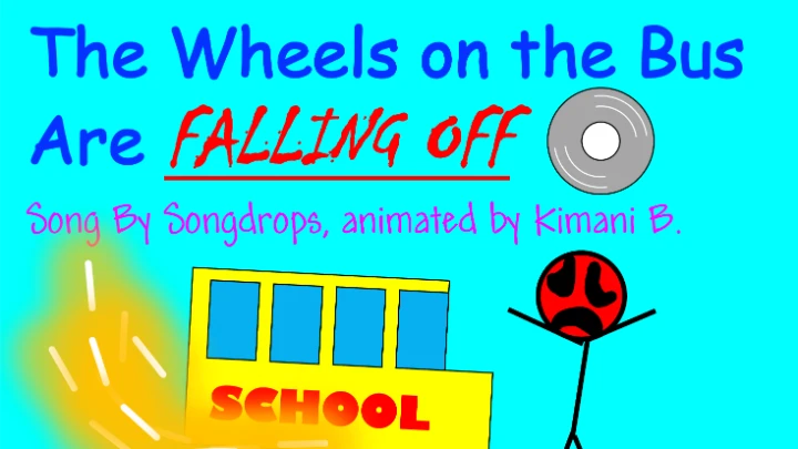 The Wheels On The Bus Are FALLING OFF (Animated)