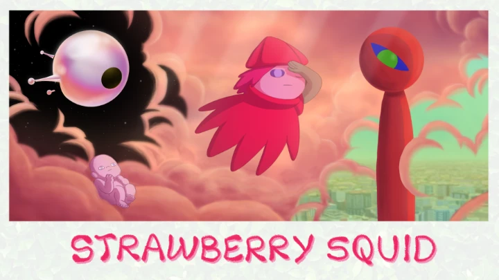 Strawberry Squid