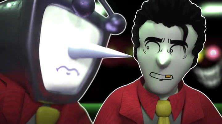 Spamton can't read (3D animation)