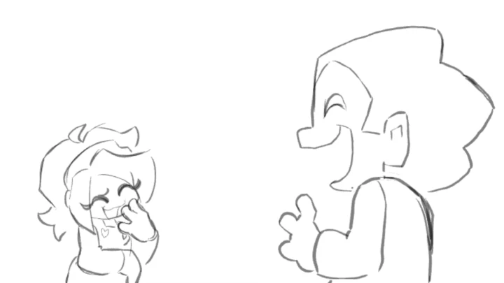 Nene flipping animation