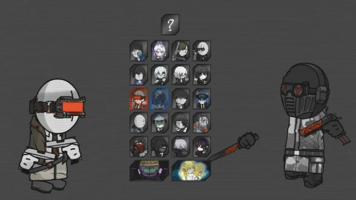 【MADNESS COMBAT】22 Character Battle Display