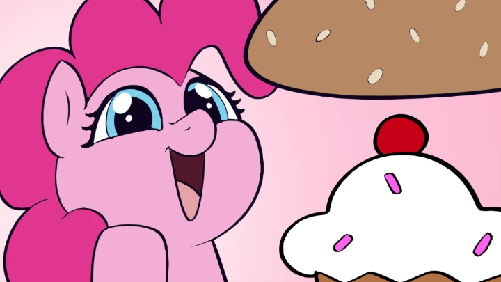 Pinkie gives Gilda a Cupcake