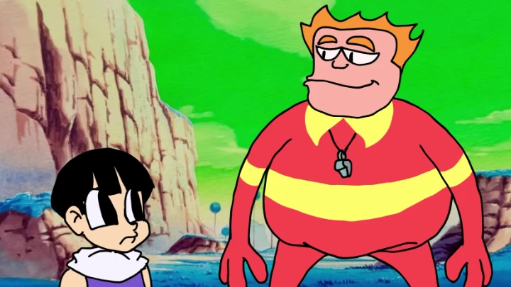 Coach McGuirk talks to Son Gohan