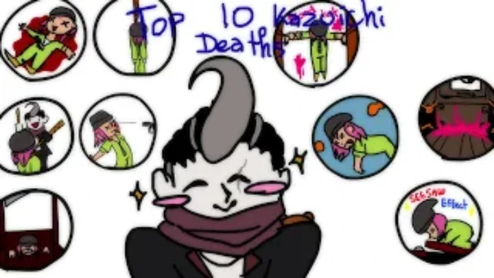Gundham Tanaka insults Kazuichi's fashion (Danganronpa trial moment animation)