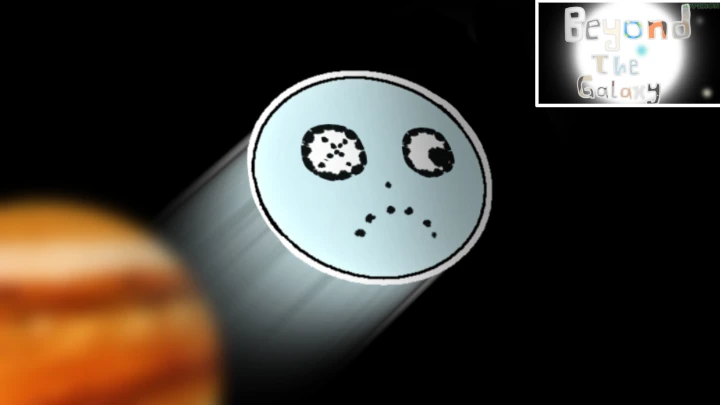 5th Giants ejection - a solar system animation