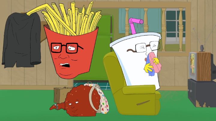 Aqua Teen of the Hill 2: Bobbywad hearts Louis Vuitton