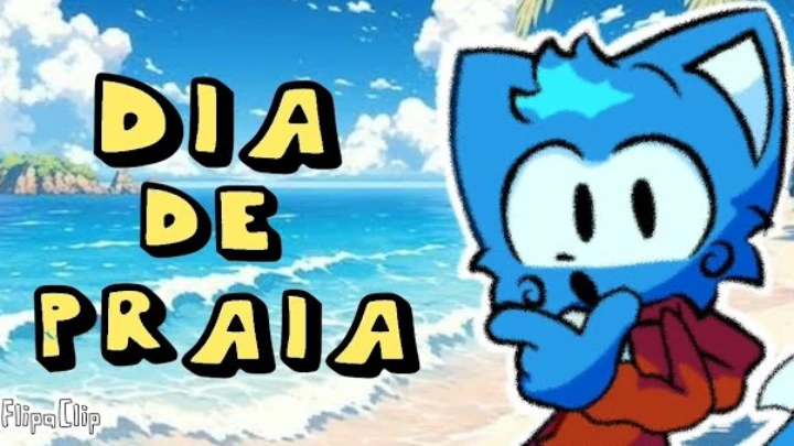 Jack toon um de praia