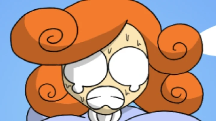 Mina elbows Juliet in the boob with her long ass arm because she hates her (Quickie)