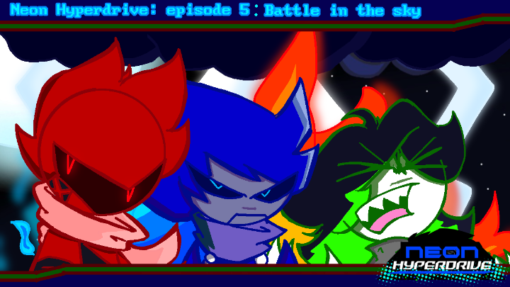 Neon hyperdrive episode 5: battle in the sky