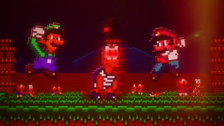 Power Star Reimagined 3: Dark Dawn - Devil Mario Ghost