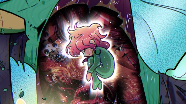 Rips herself into existence