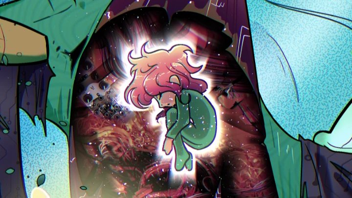 Rips herself into existence