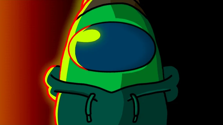 Among us show fan animation