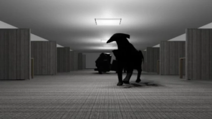bird thing in the backrooms