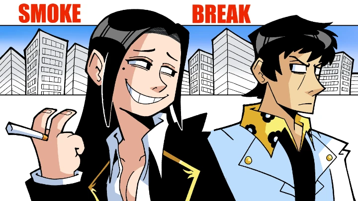 Smoke Break | OC Animation