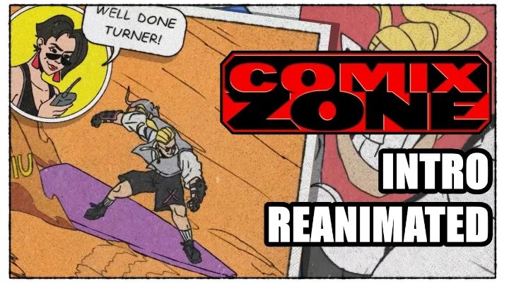Comix Zone - Animated Intro