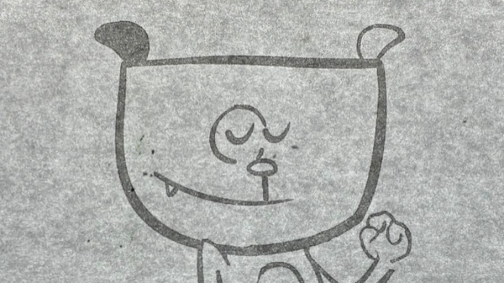 Walkin’ (made on cels!)