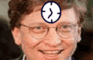 Bill Gate's Vs Clock