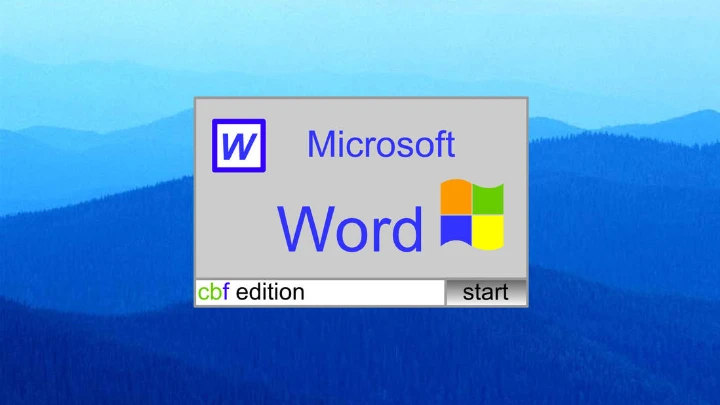 Windows CBF